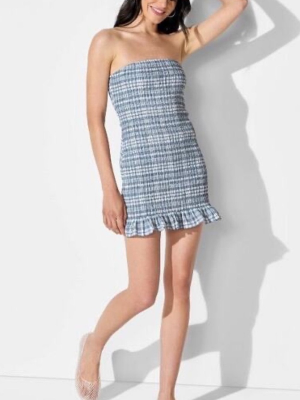 [WILD FABLE] SMOCKED DRESS